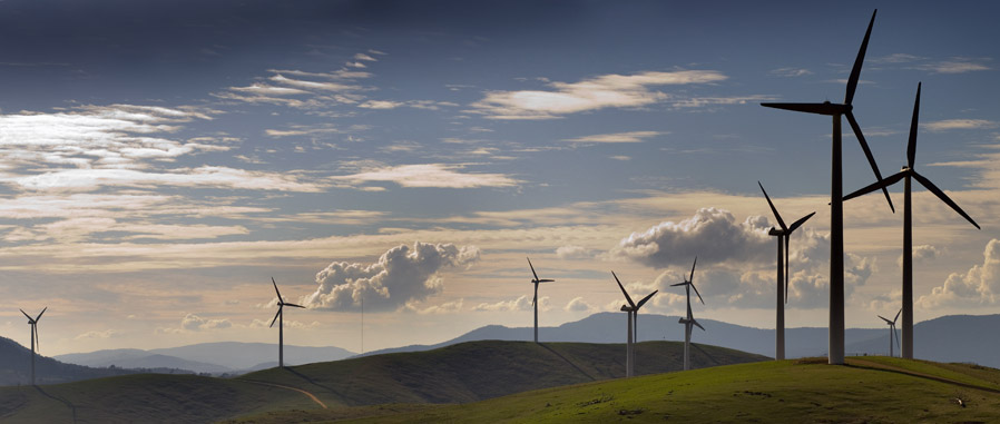 Photo of wind farm 