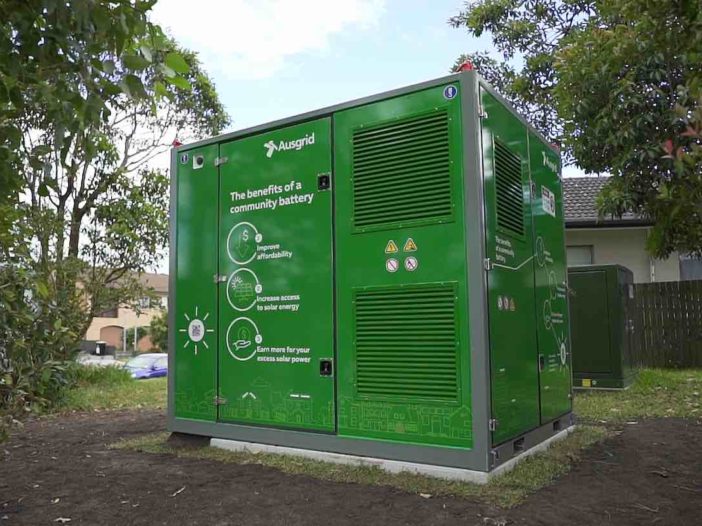 Ausgrid installs “first of many” community batteries on Sydney network