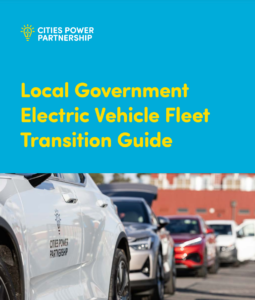 Image of the CPP EV fleet Transition Guide for local Goverment.